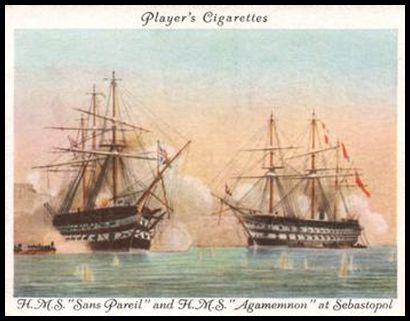 24 HMS 'Sans Pareil' and HMS 'Agamemnon' at Sebastopol